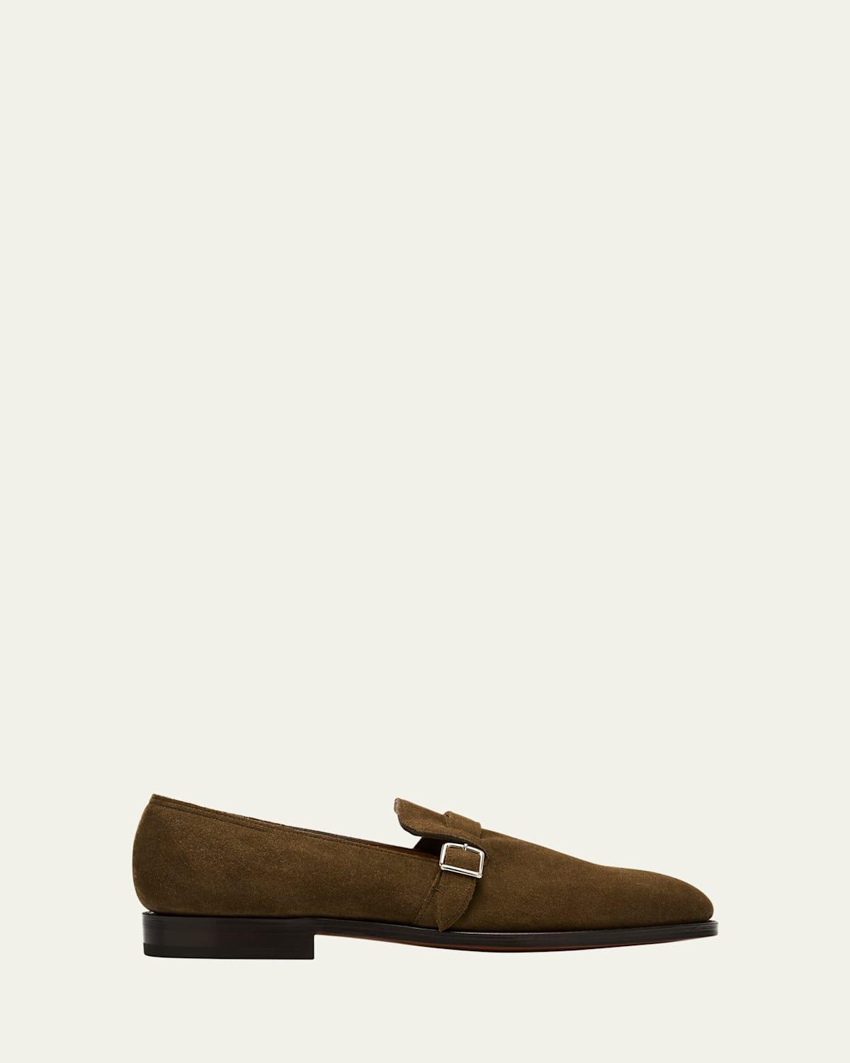 Mens Jaxon Velvet Loafers Product Image
