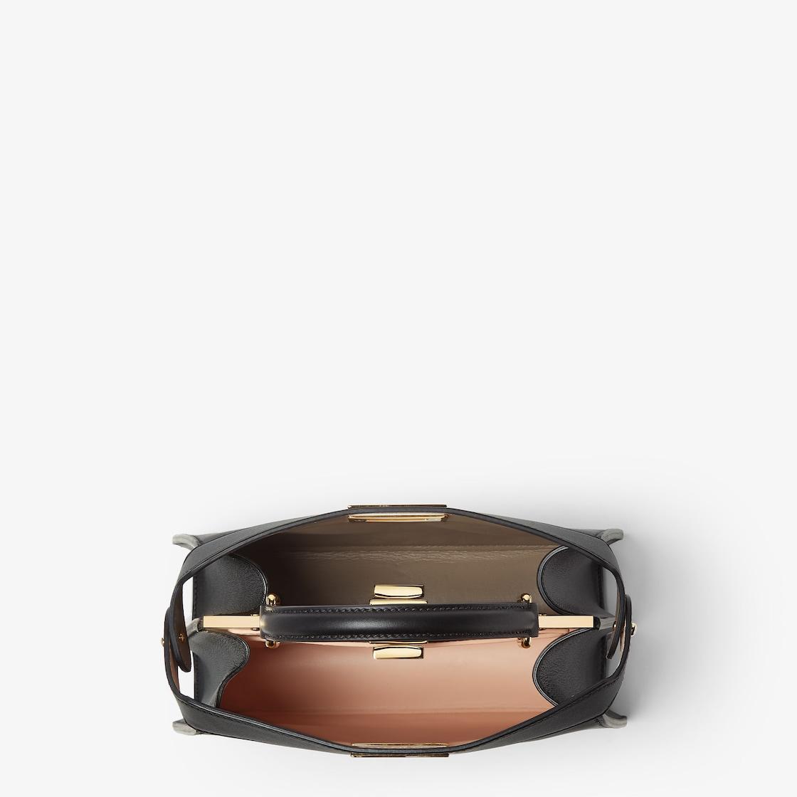 Peekaboo ISeeU SmallBlack, calf leather bag Product Image