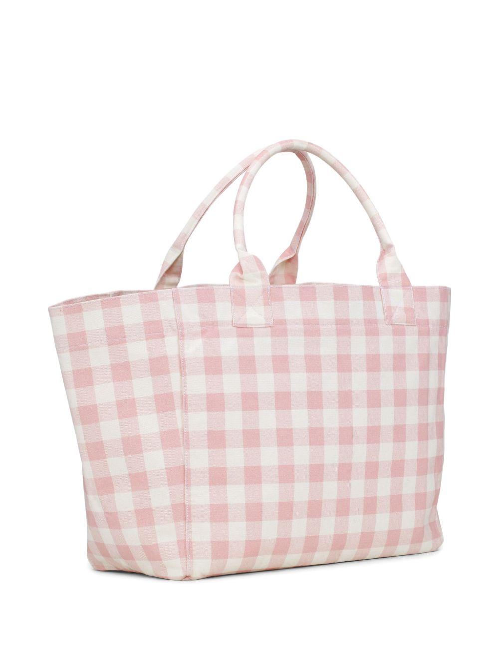checked tote bag Product Image
