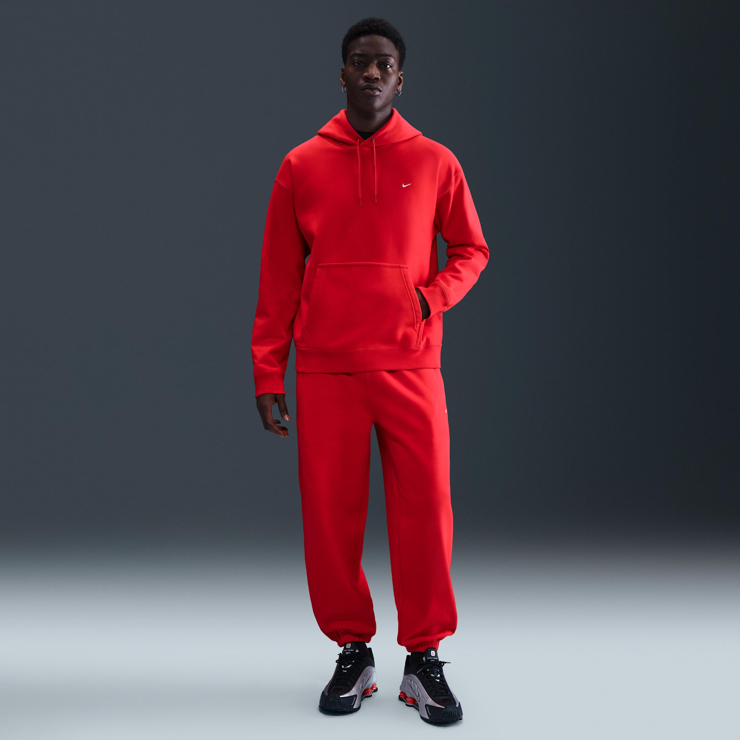 Nike Men's Solo Swoosh Pullover Hoodie Product Image