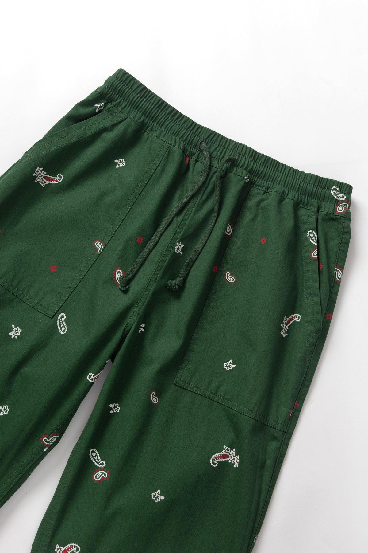 Service Works - Paisley Chef Pants - Forest Product Image