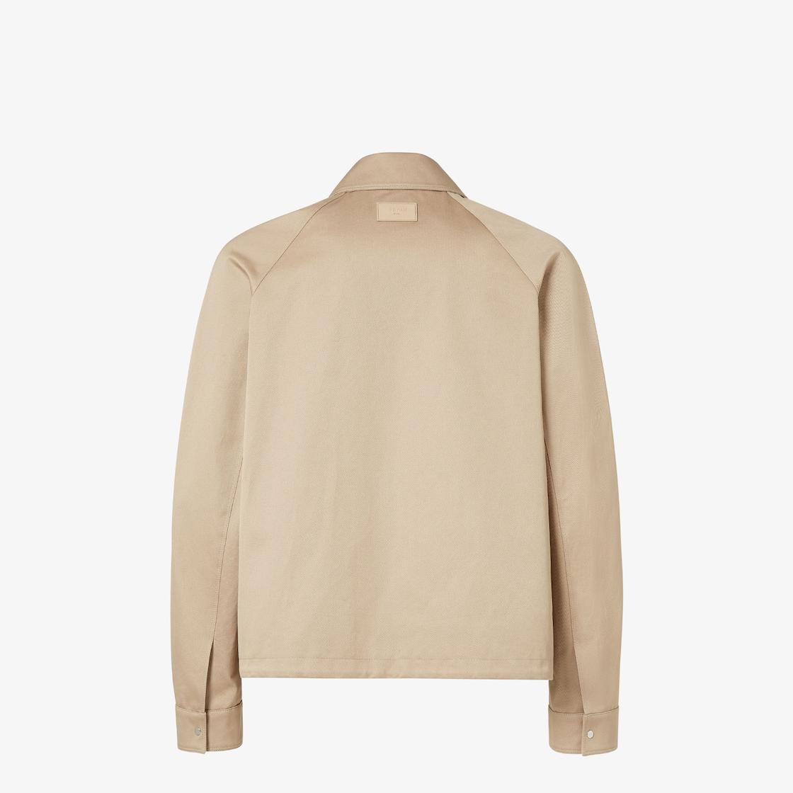 Blouson Beige gabardine blouson Product Image