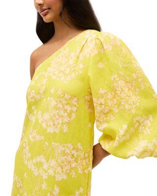 Printed One Shoulder Maxi Dress Product Image