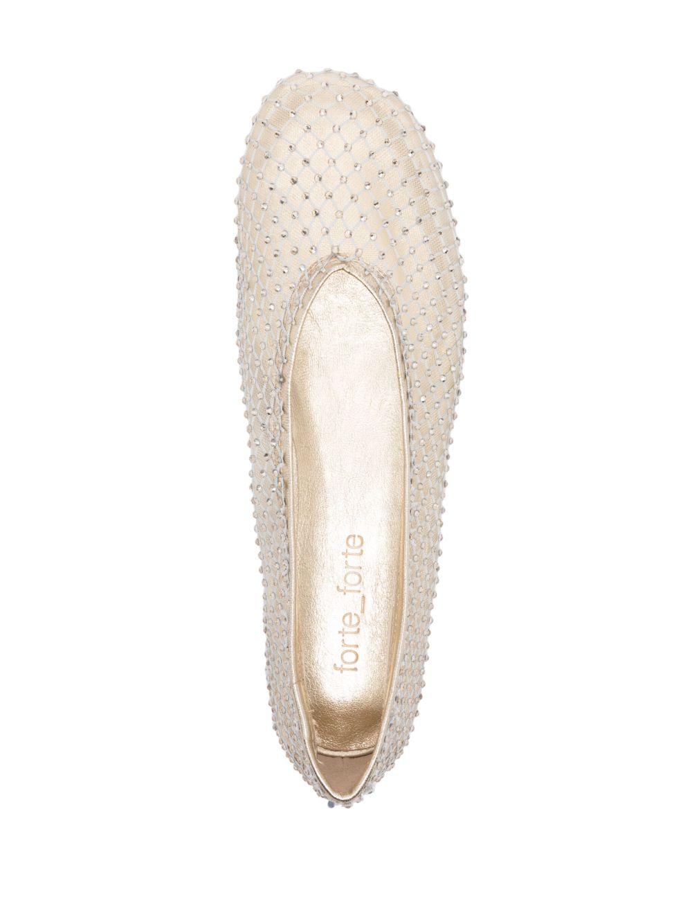 crystal-embellished ballet flats Product Image