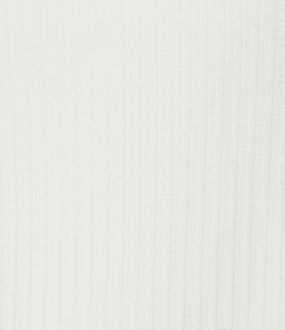 GB Mock Neck Ribbed Knit Tank Top Product Image