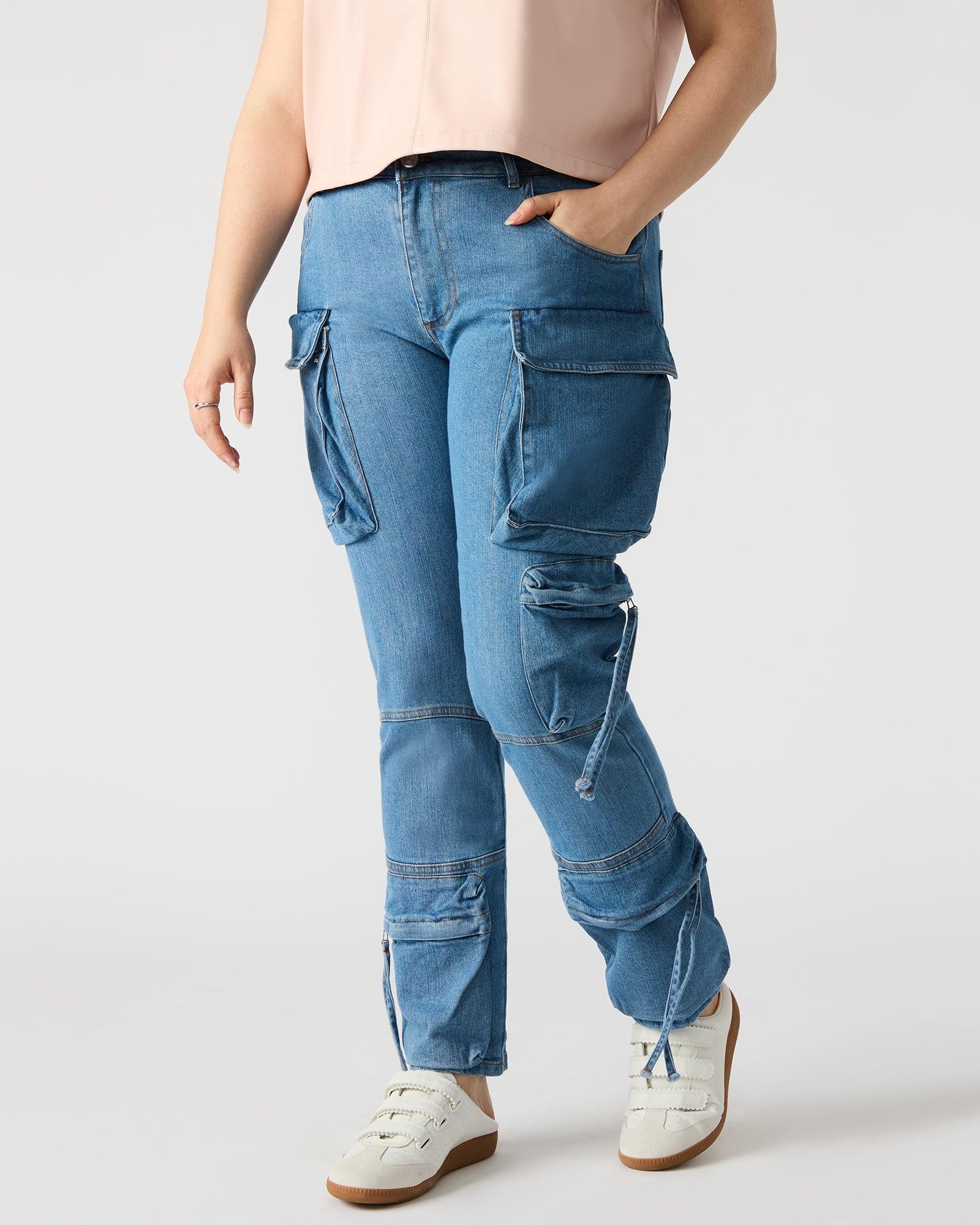 SKINNY DUO DENIM PANT Female Product Image