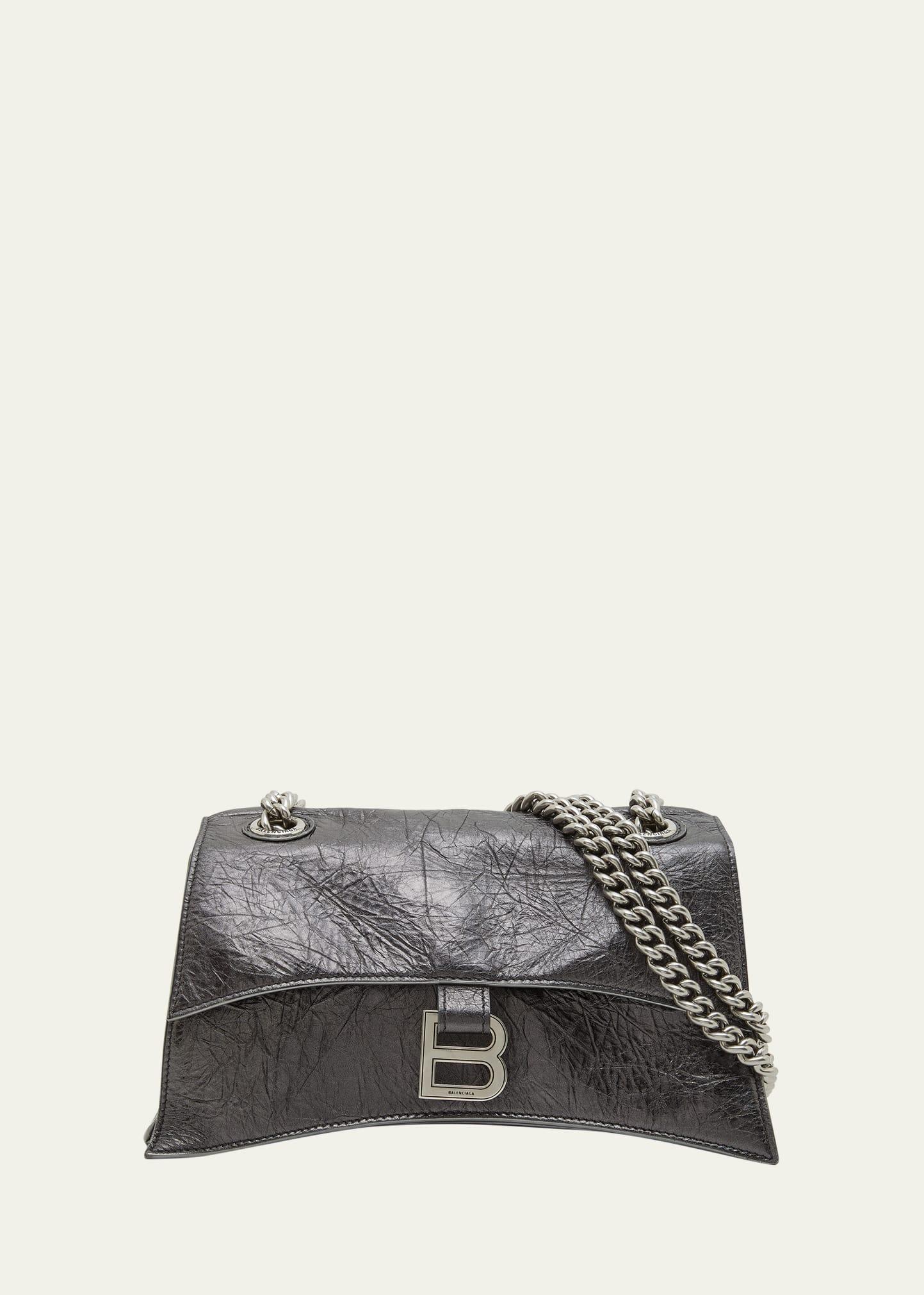 Crush Small Crinkled Chain Shoulder Bag Product Image