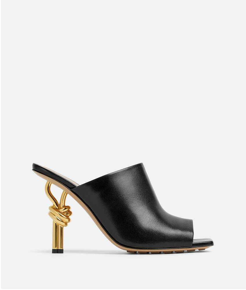 Women's Knot Mule in Black Product Image