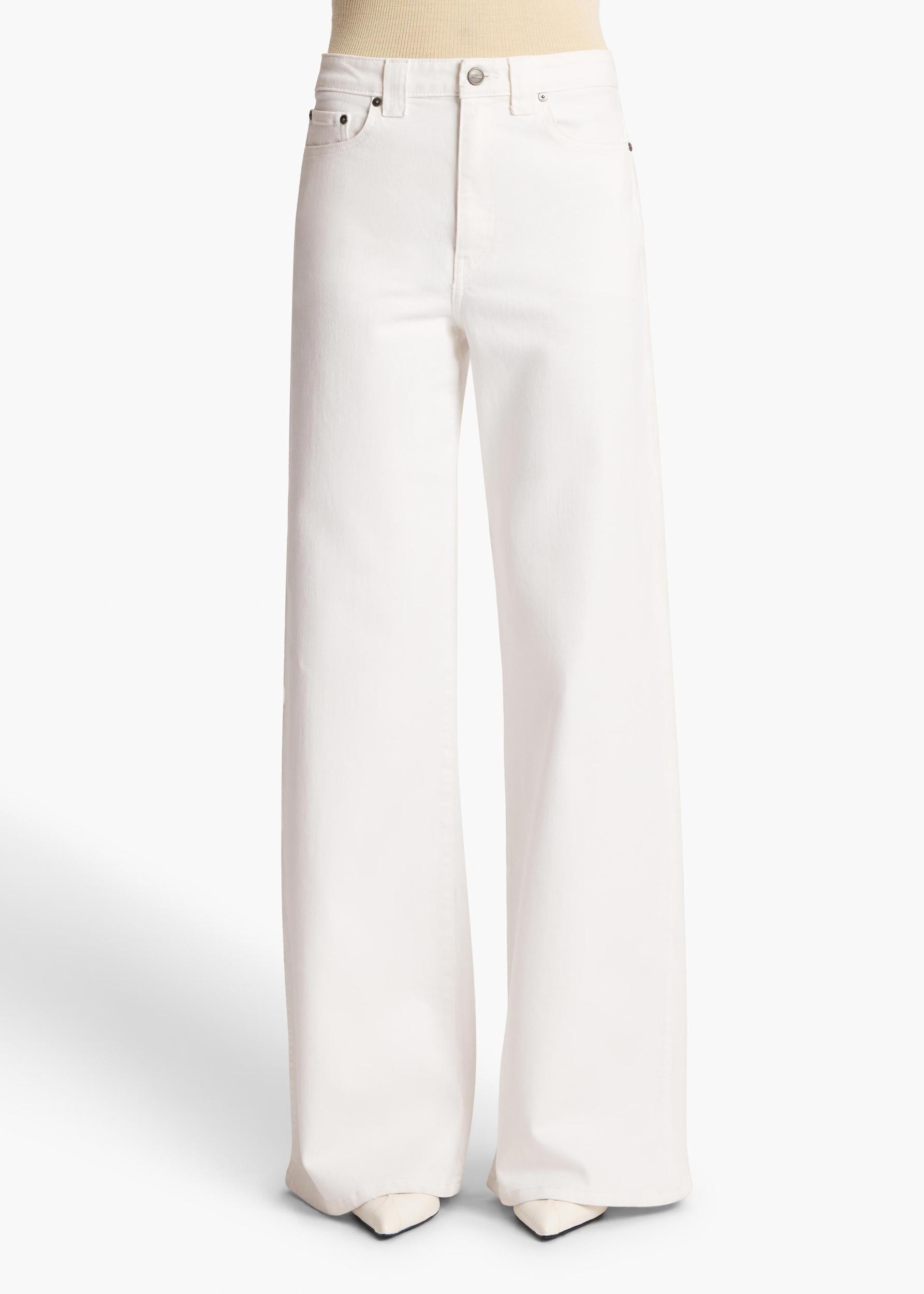 Dane Stretch Jean in White Product Image
