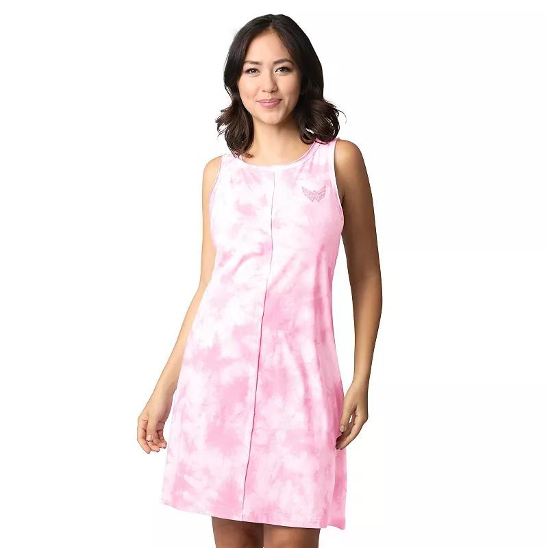 Women's Margaritaville Pink New Jersey Devils Clouds Tie-Dye Dress,  Product Image
