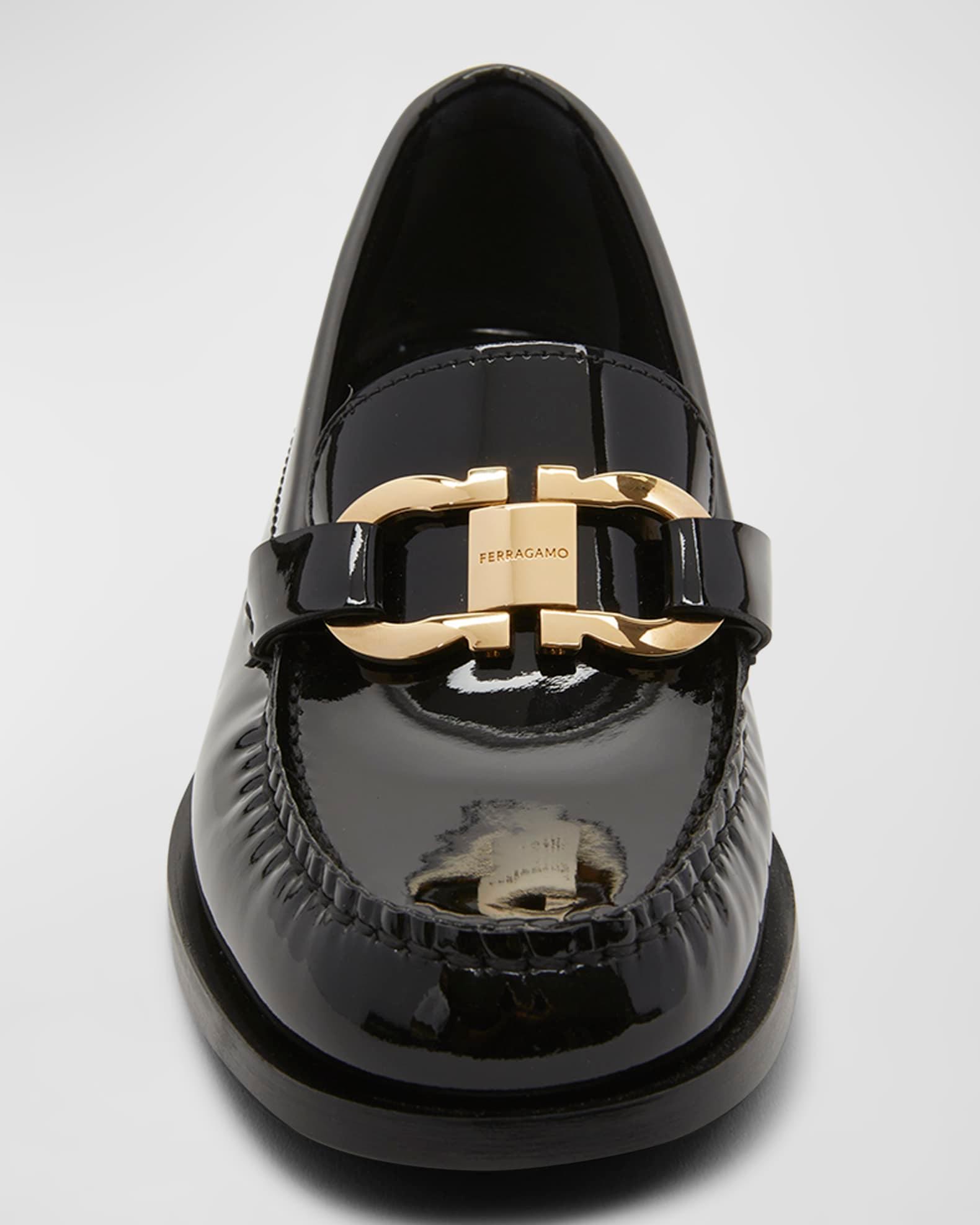 Maryan Patent Gancini Bit Loafers Product Image