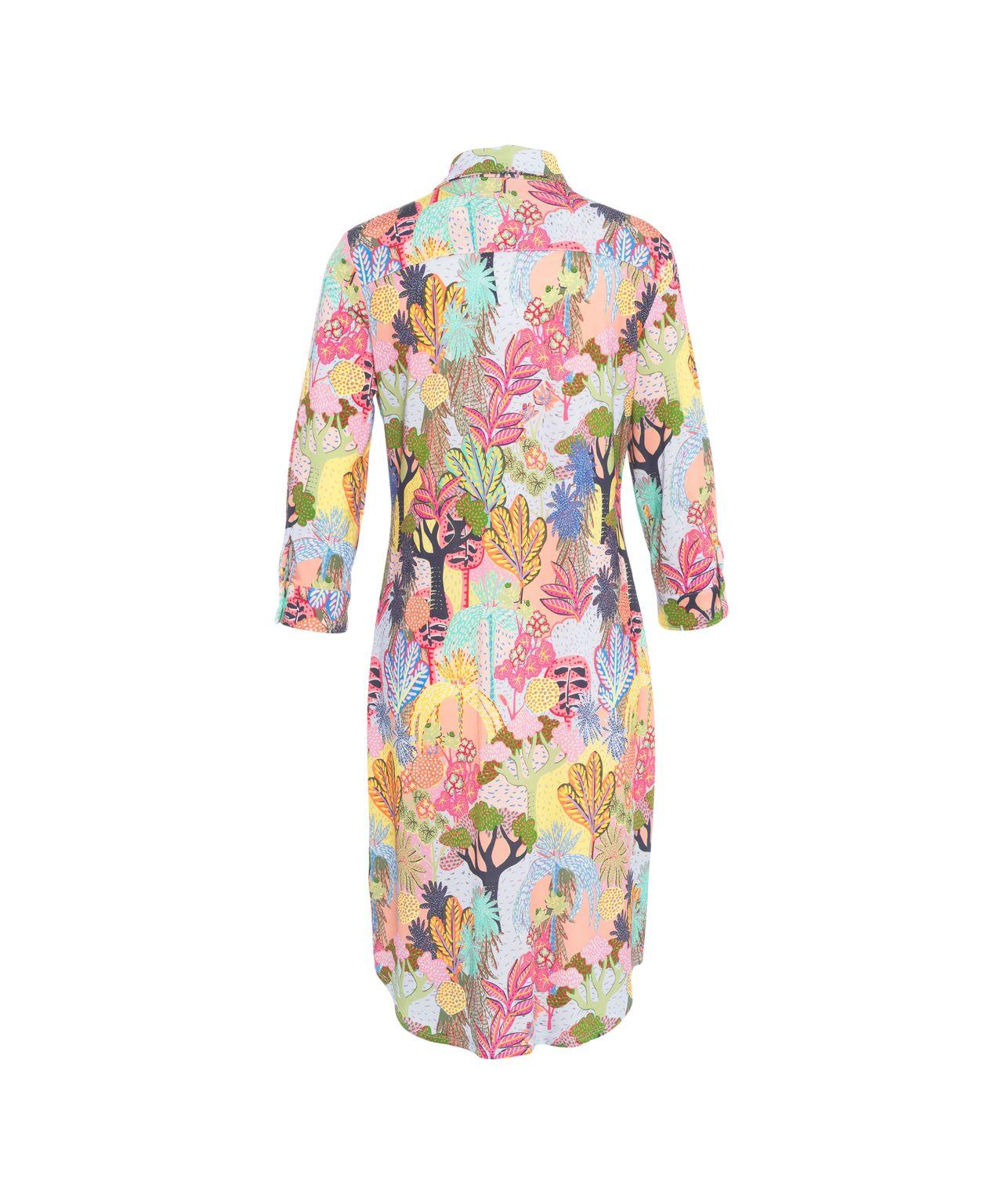 Multicolor shirt dress Product Image