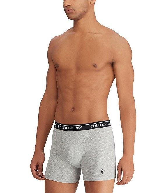 Polo Ralph Lauren Classic Fit Solid Boxer Briefs 3-Pack Product Image
