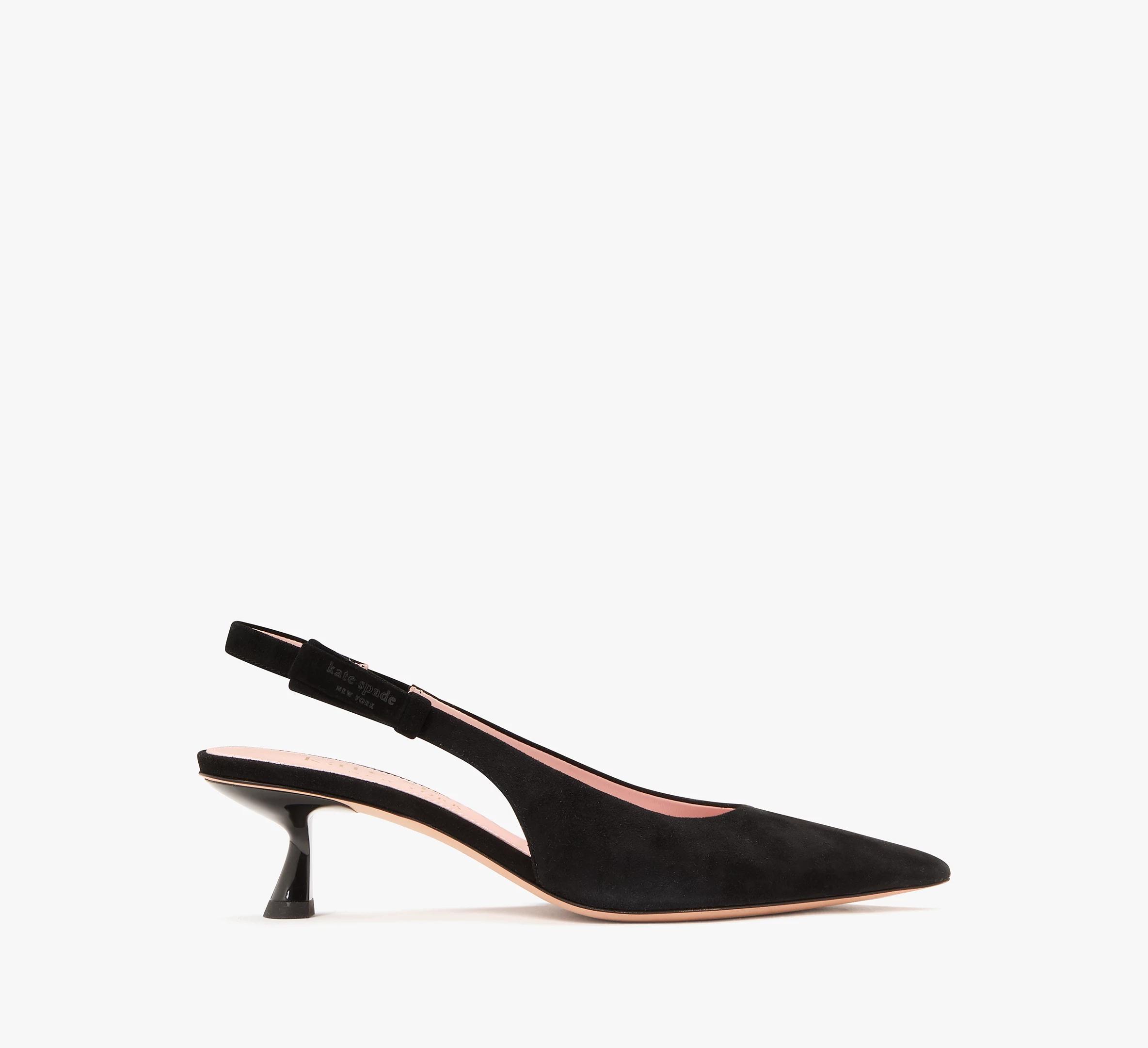 Riley Slingback Kitten Heel Pumps Product Image