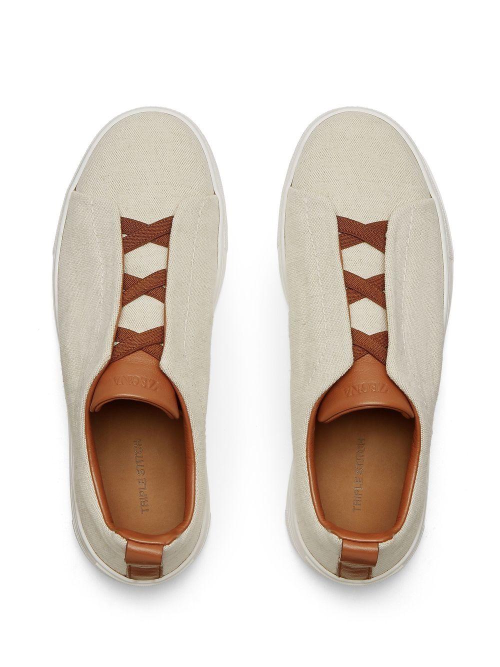 Triple Stitch canvas sneakers Product Image