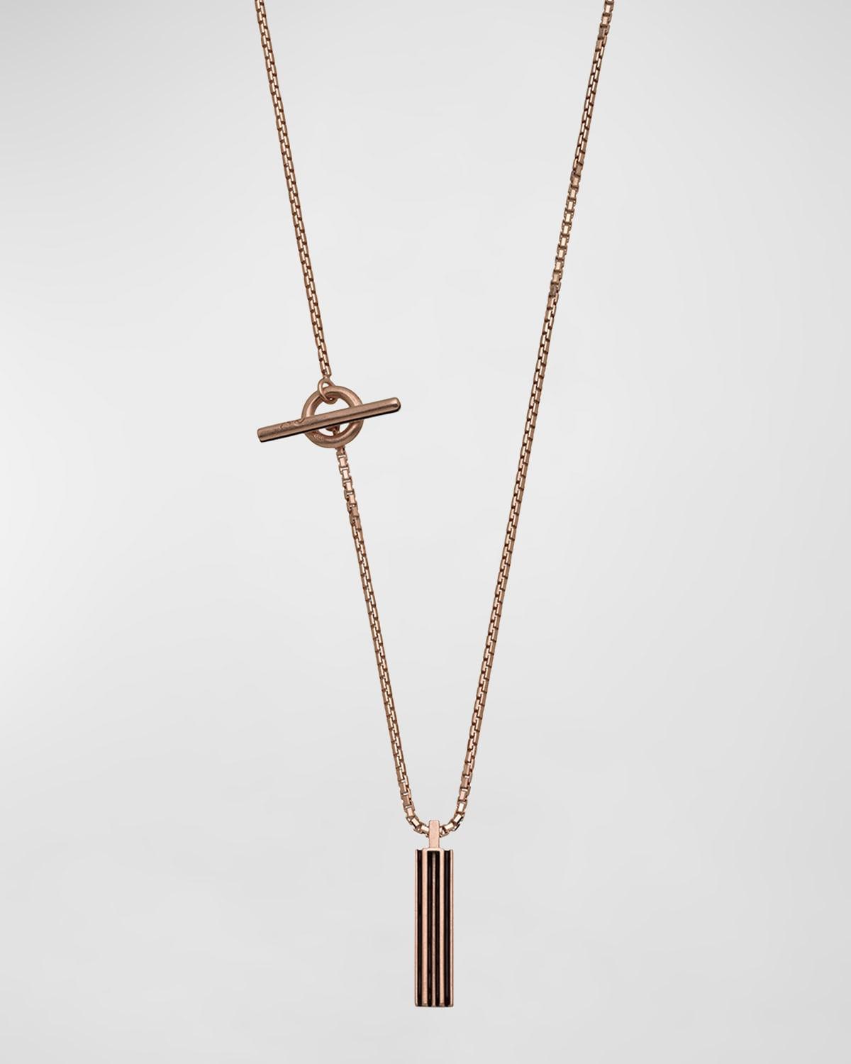 Mens Acies Bar Pendant Necklace Product Image