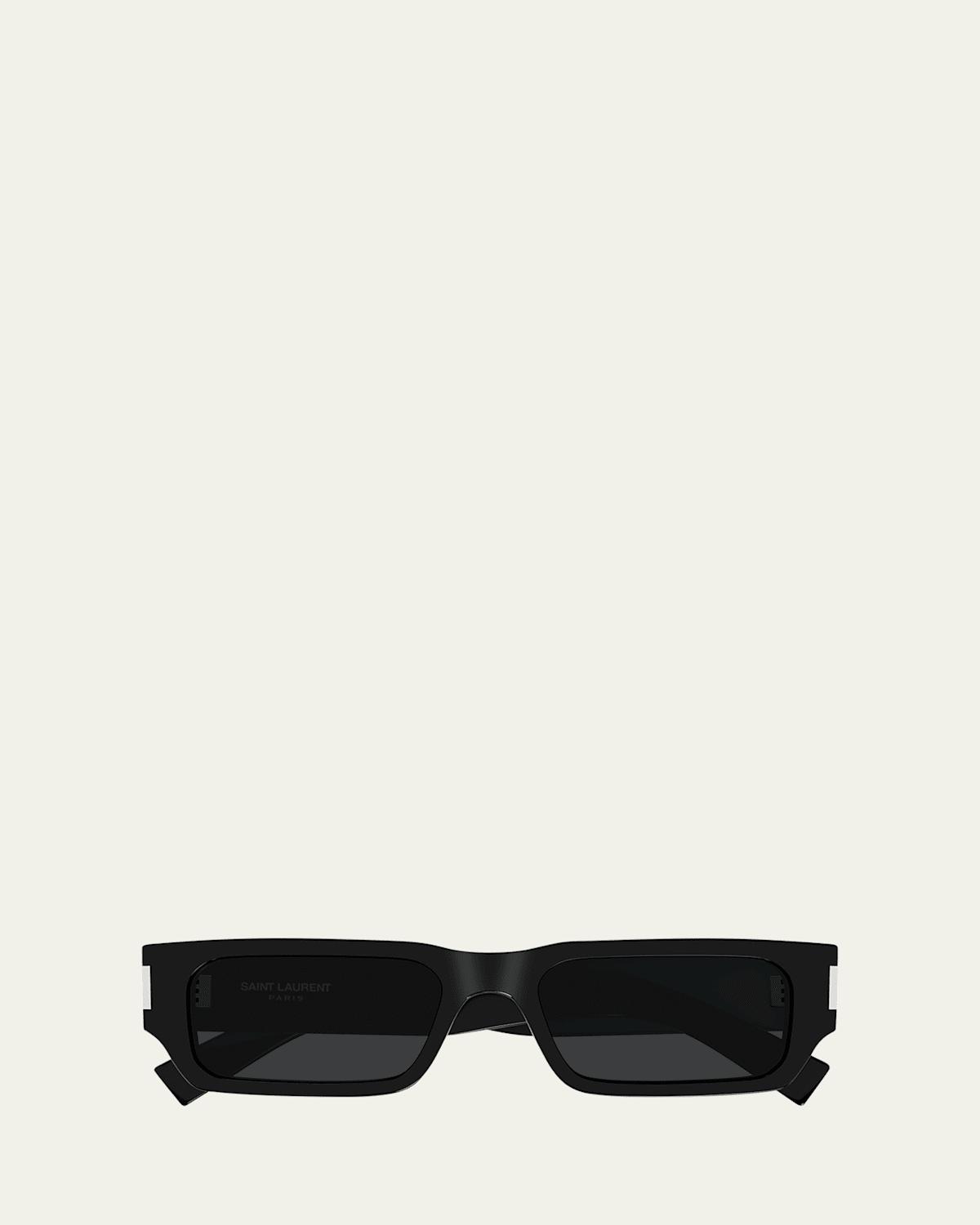 Mens Naked Wirecore 54MM Rectangular Sunglasses Product Image