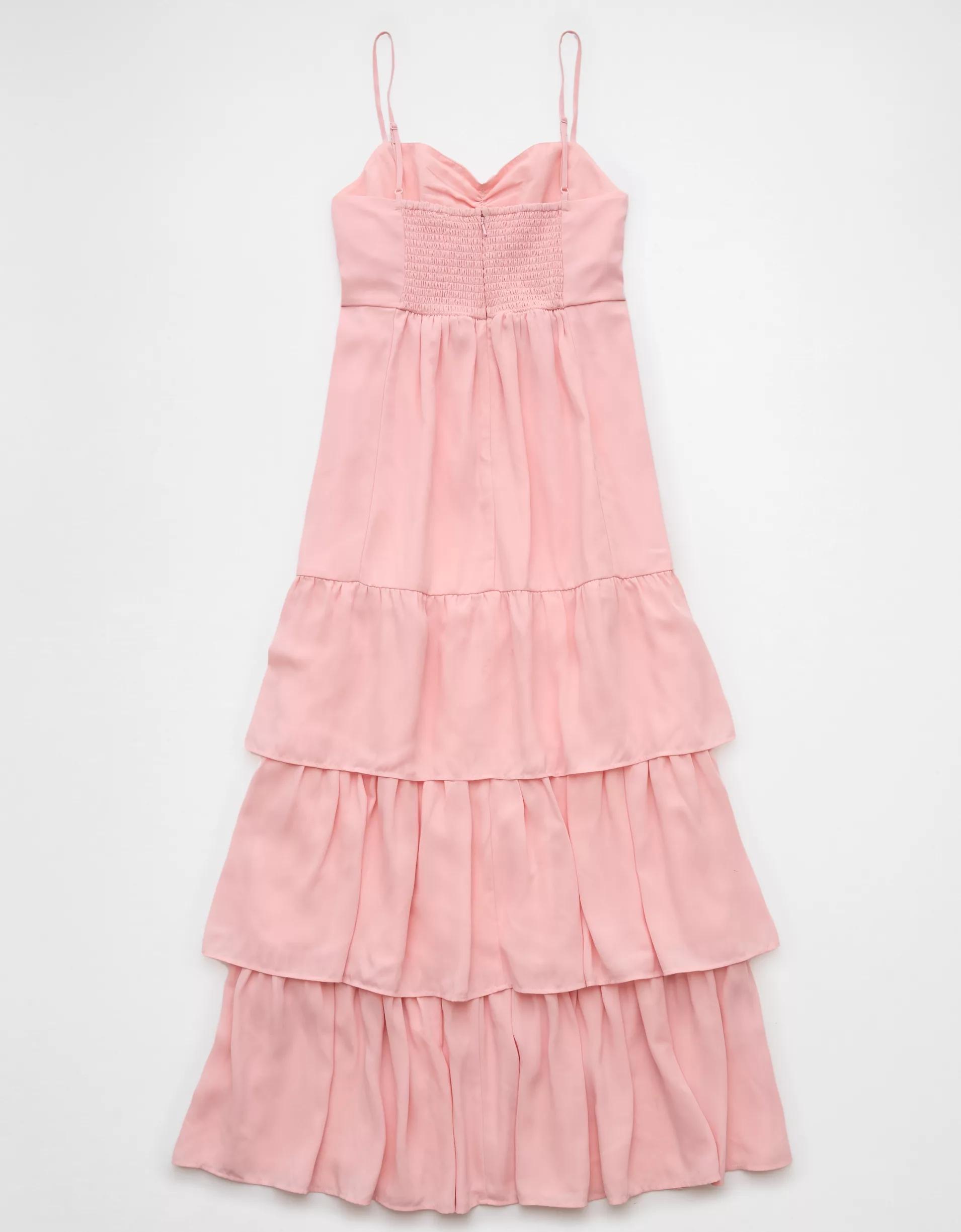 AE Drop Waist Tiered Maxi Dress Product Image