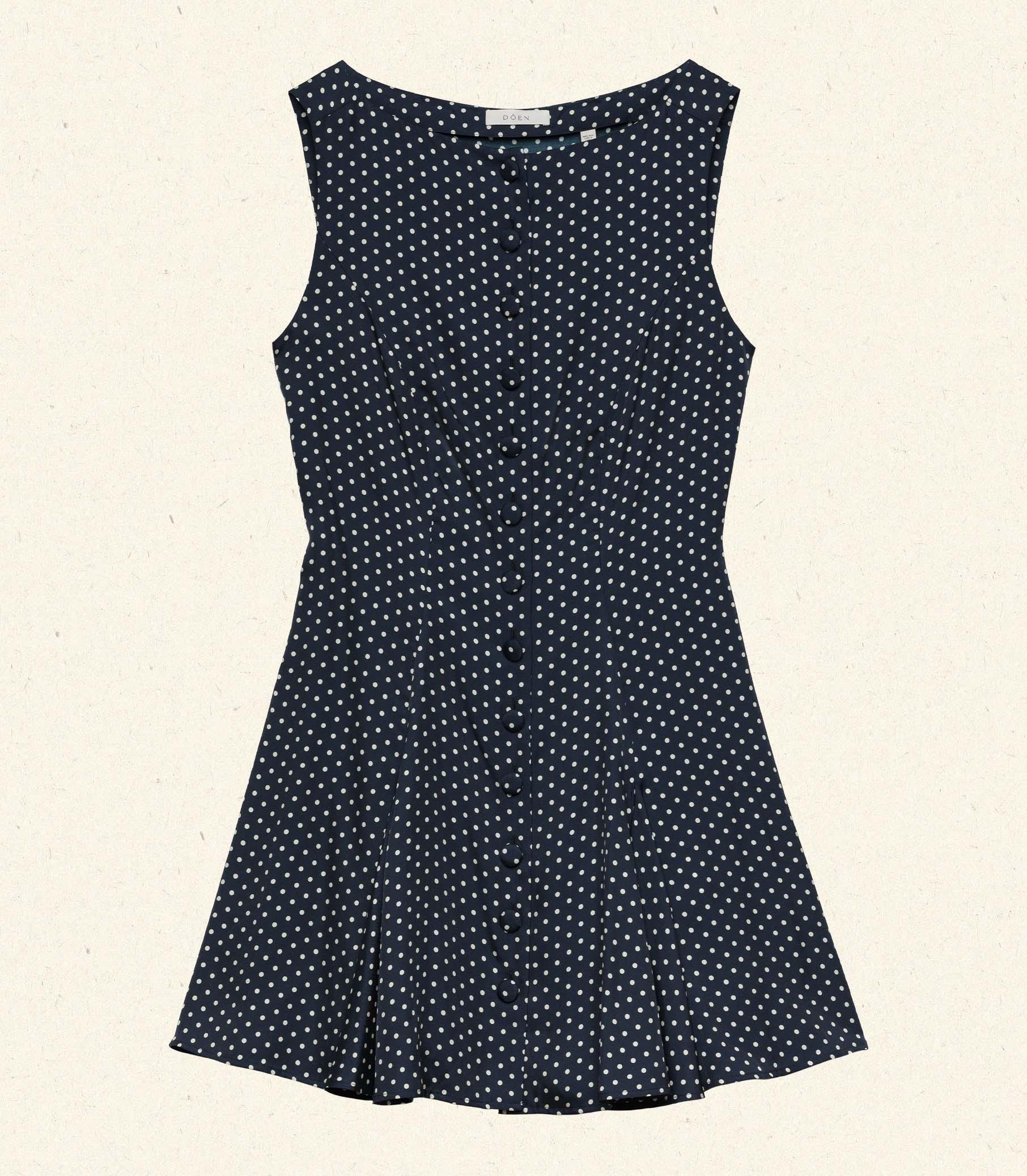MONETTE DRESS -- HEPBURN DOT Product Image