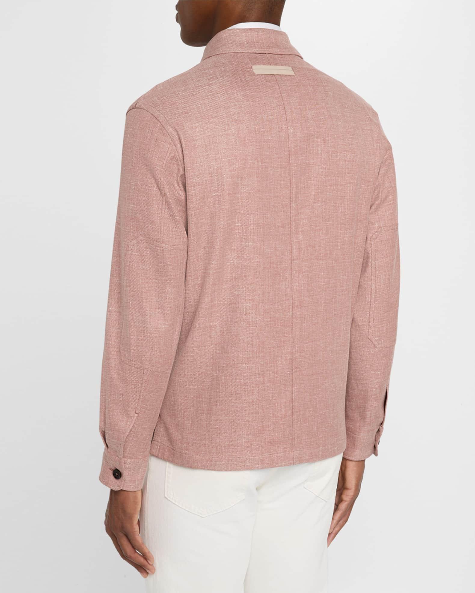 Men's Melange Overshirt Product Image