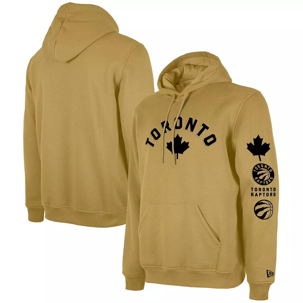 Men's New Era Tan Toronto Raptors Big & Tall 2023/24 City Edition Jersey Pullover Hoodie, Size: XLT, Rpt Team Product Image