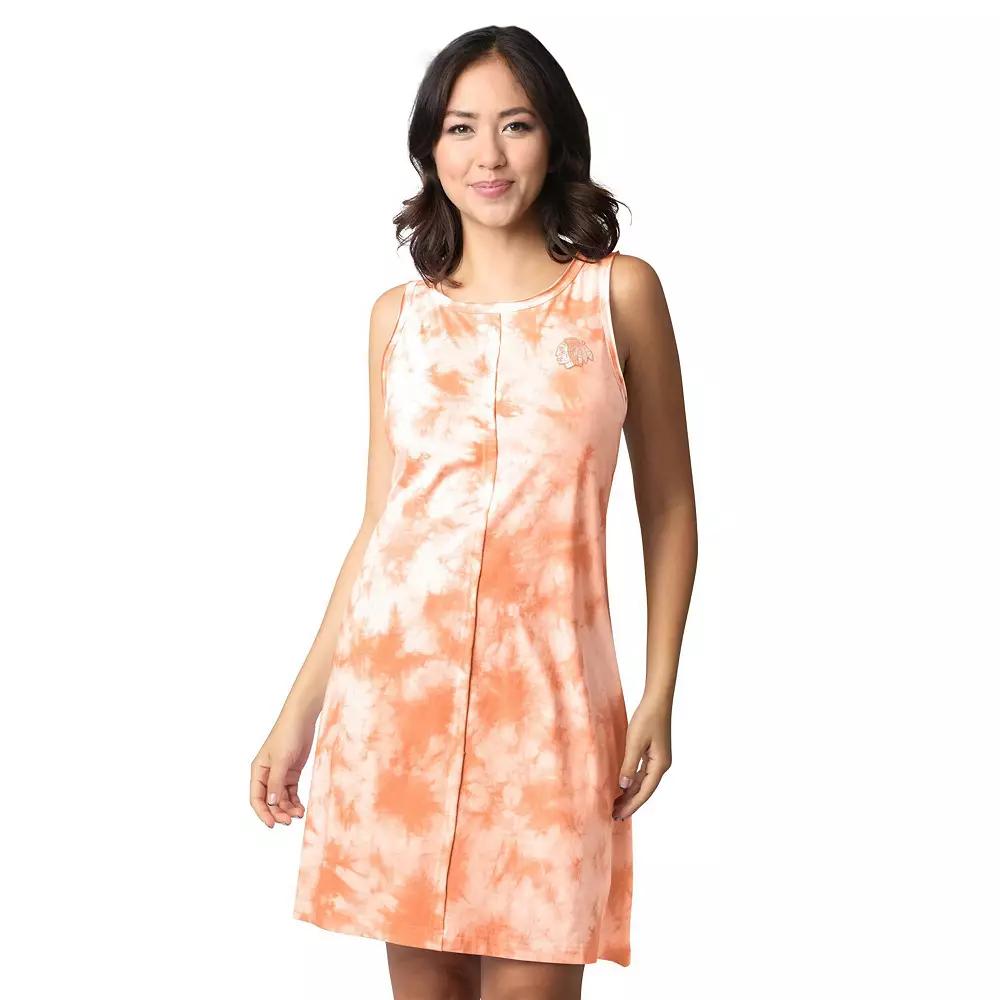 Women's Margaritaville Orange Chicago Blackhawks Clouds Tie-Dye Dress,  Product Image