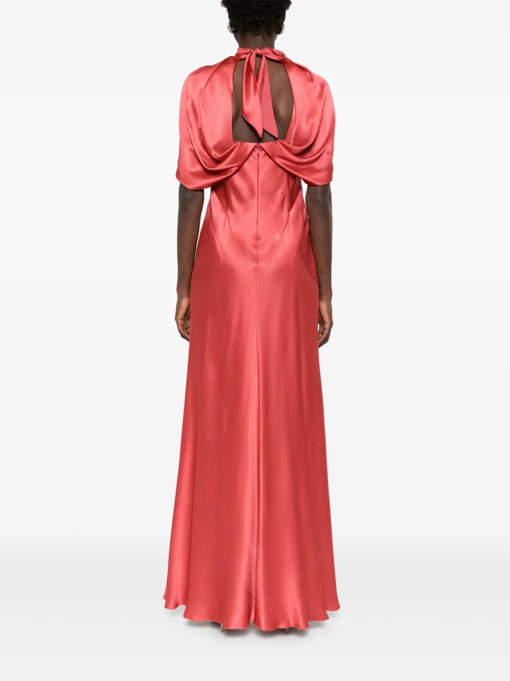 draped maxi dress Product Image