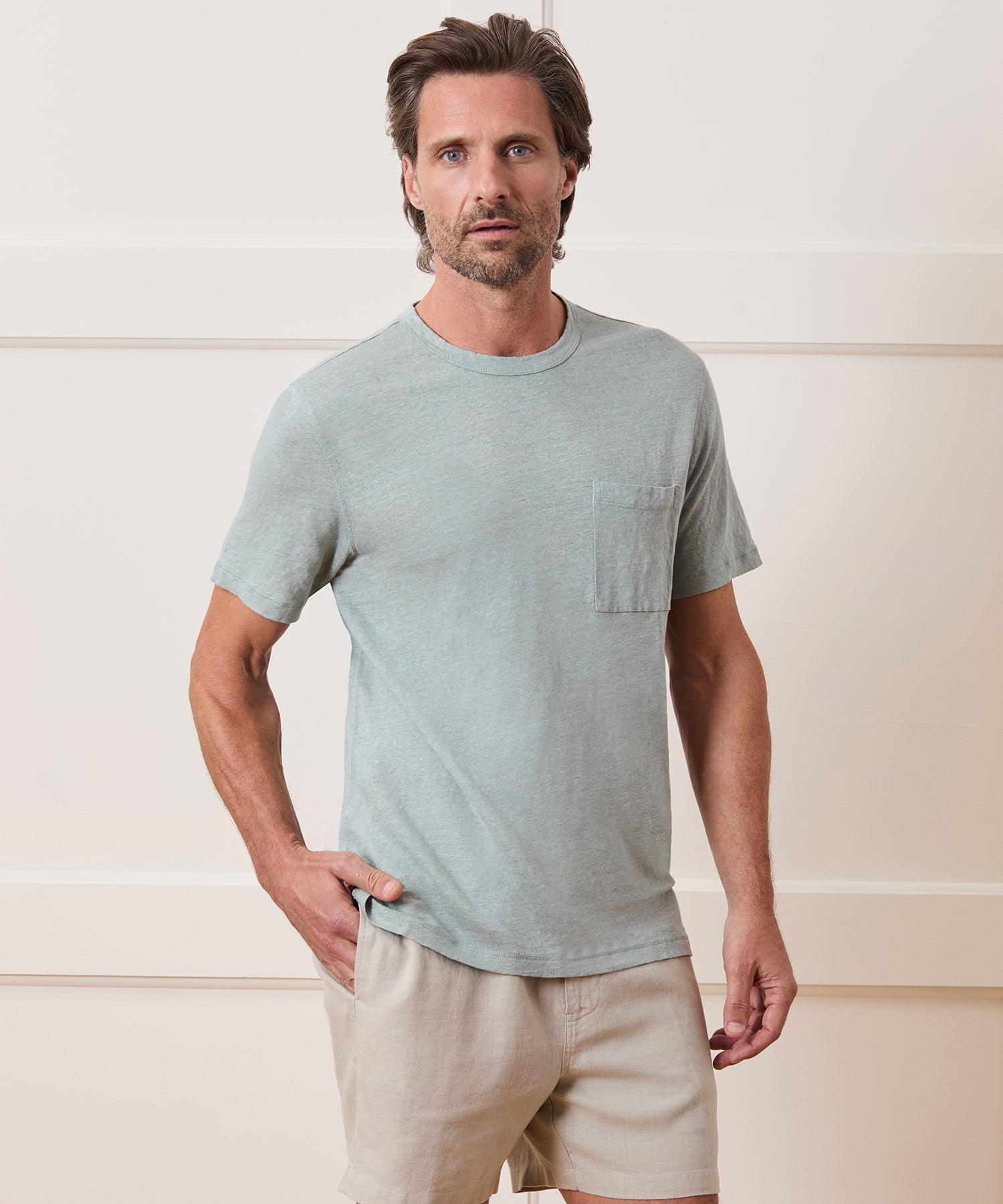 Linen Pocket Tee Product Image