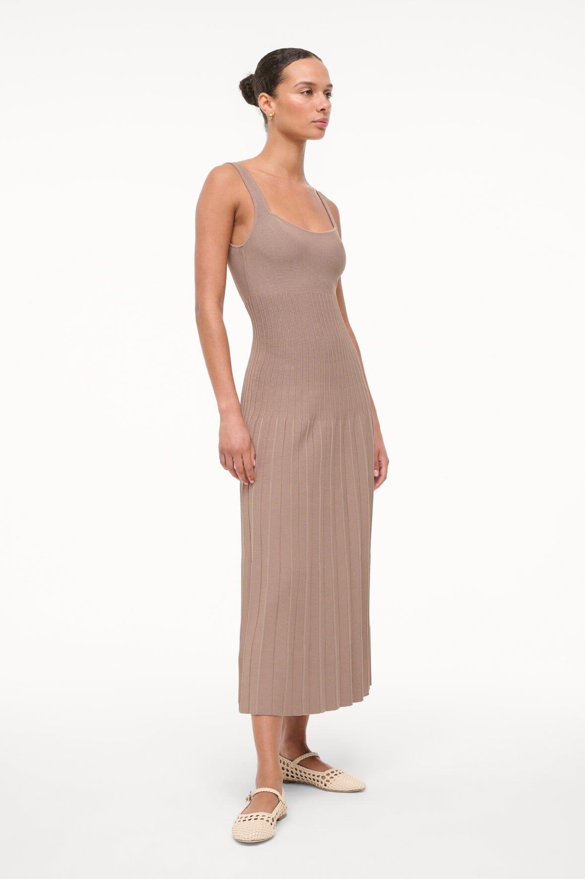 ELLISON DRESS | TAUPE Product Image