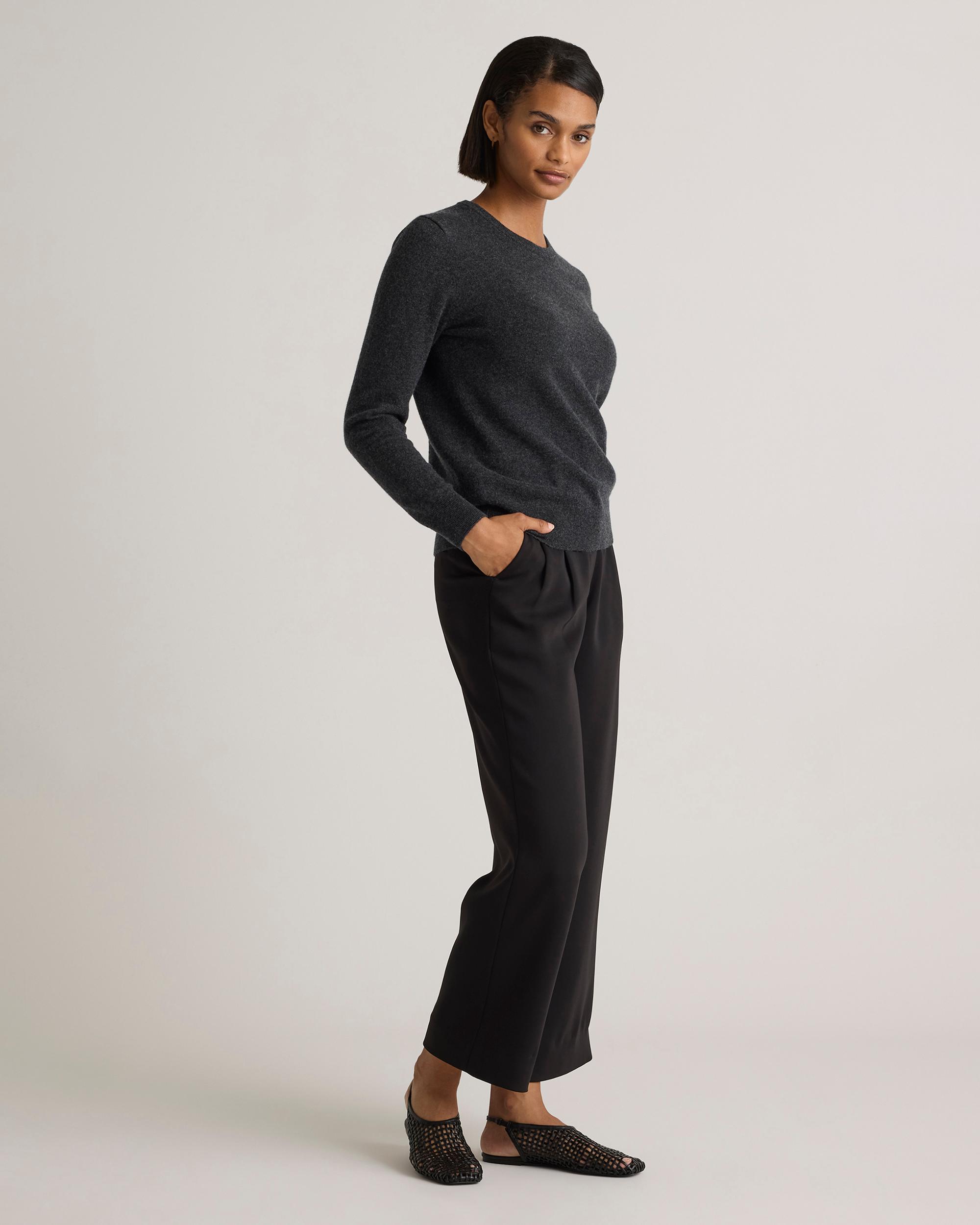 Quince | Women's Mongolian Cashmere Crewneck Sweater Product Image