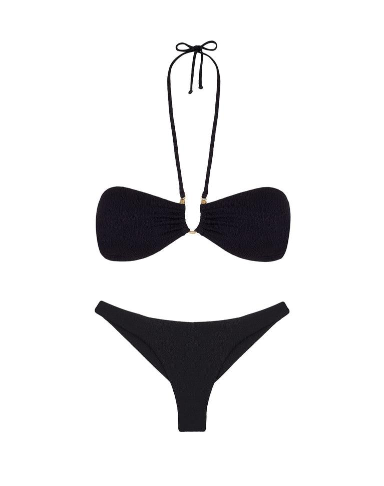 Firenze Callie Bandeau Top - Black Product Image