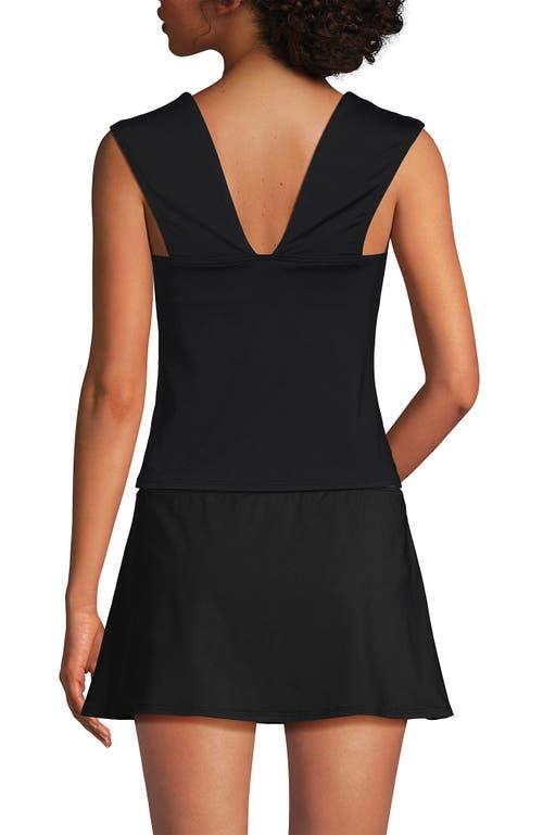 Lands' End Womens Square Neck Underwire Square Back Tankini Swimsuit Top Product Image