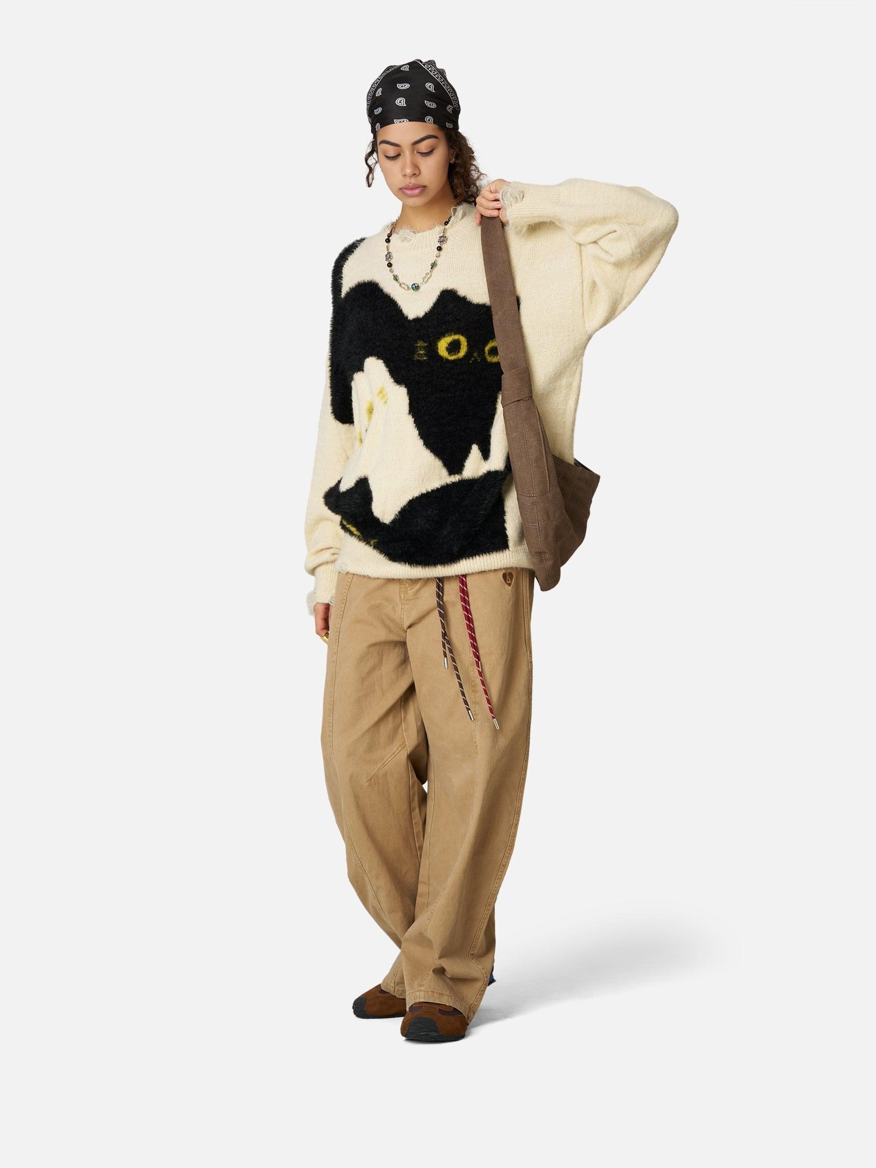 Aelfric Eden Kitten Graphic Sweater Product Image