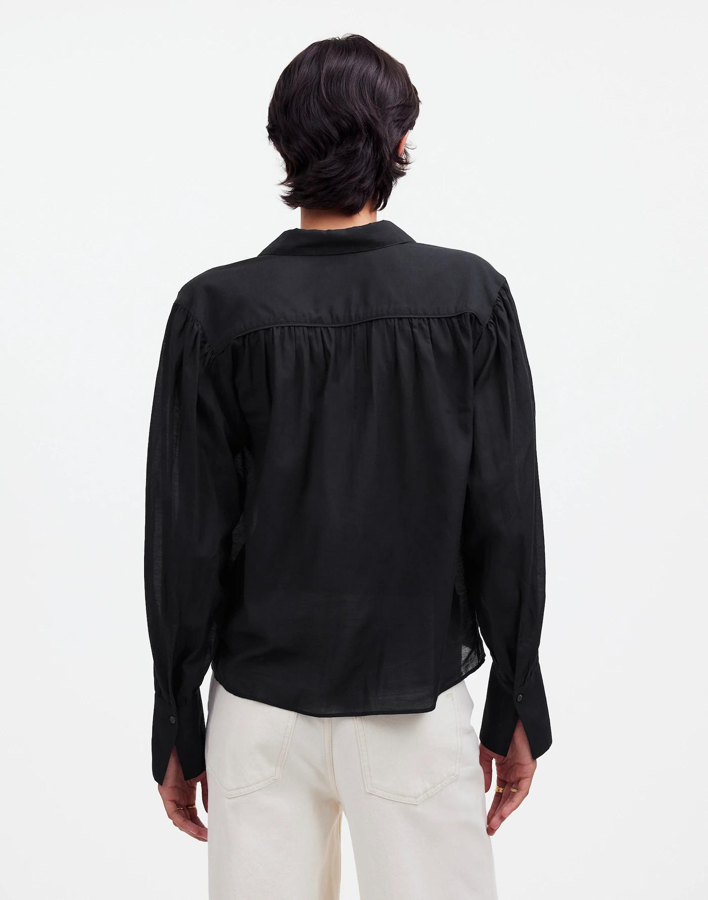 Easy Long-Sleeve Popover Shirt Product Image