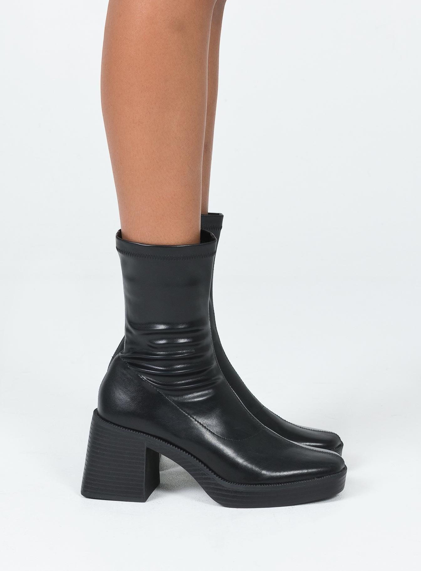 Alter Ego Boots Black Product Image