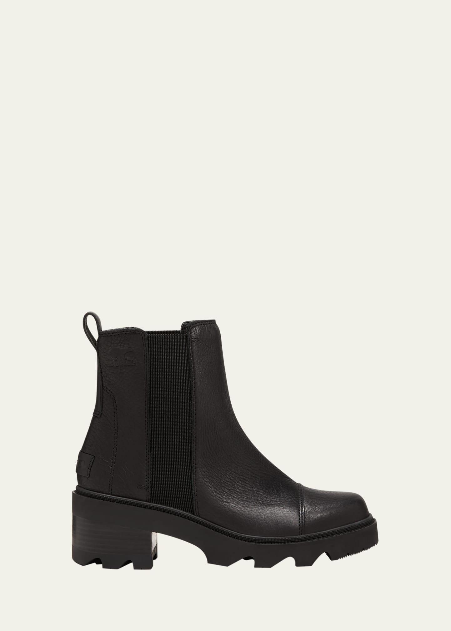 Joan Now Leather Chelsea Ankle Boots Product Image