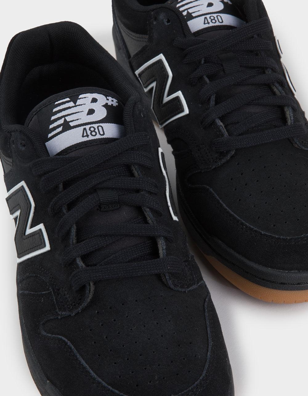 NEW BALANCE Numeric 480 Mens Skate Shoes - BLK/BLK Product Image