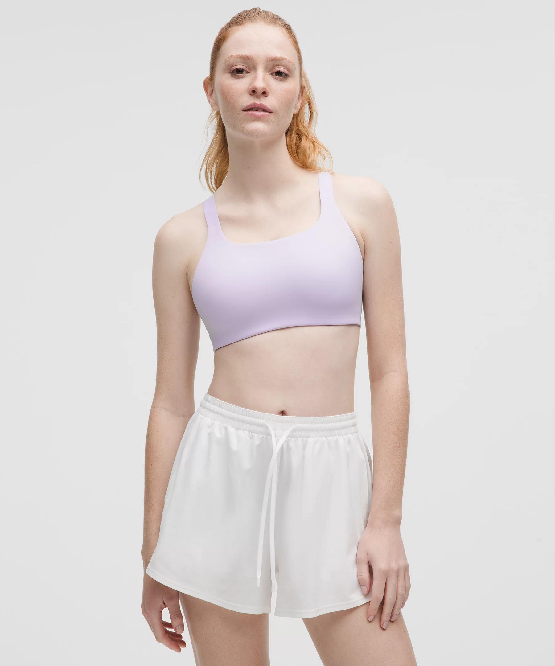 Ultralu Square-Neck Workout Bra *Medium Support, B/C Cup Product Image