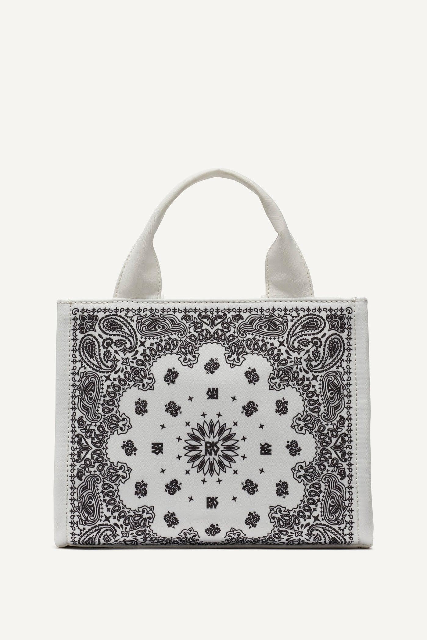 HADLEE SMALL EMBROIDERED LOGO TOTE Product Image