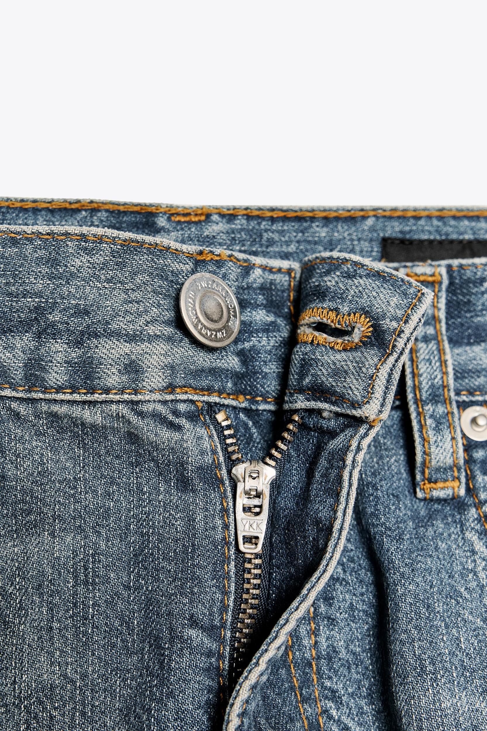 ZW COLLECTION BAGGY LOW-RISE JEANS Product Image