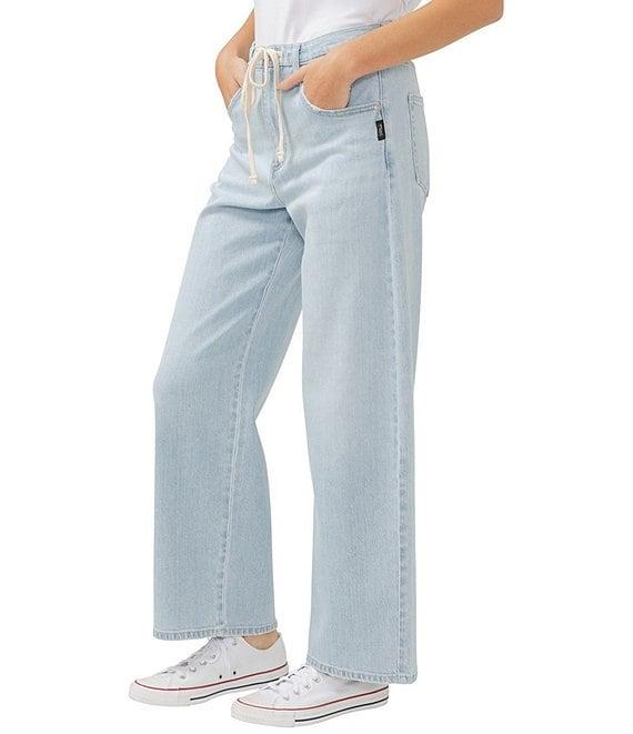 Silver Jeans Co. Be Easy High Rise Relaxed Fit Straight Leg Jeans Product Image