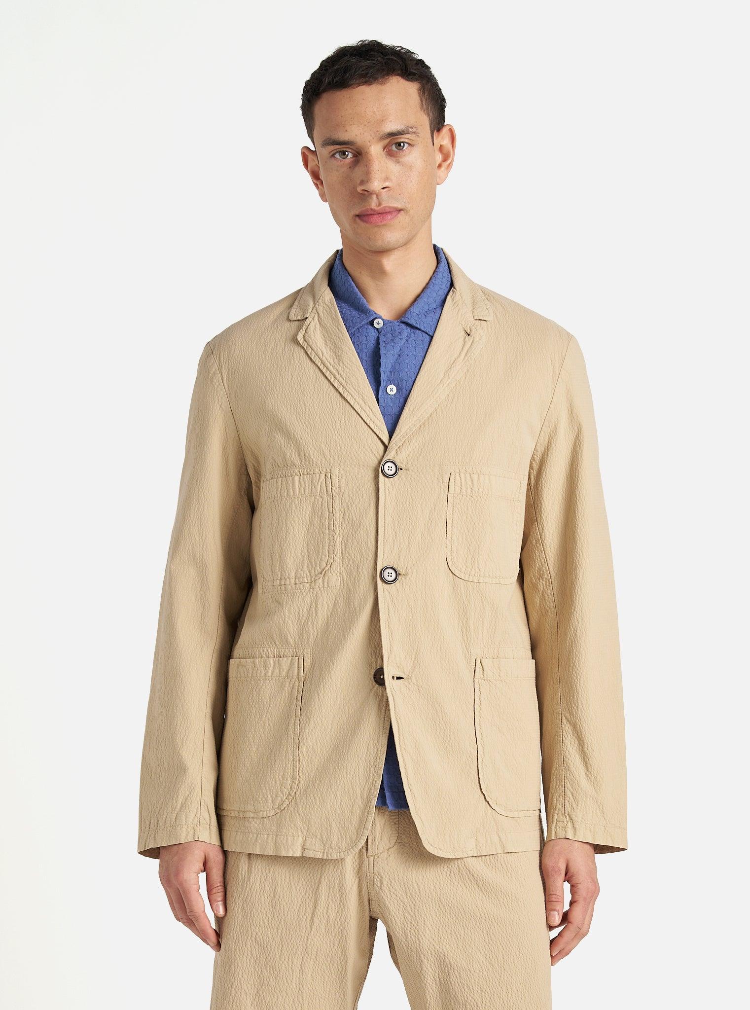 Sand Seersucker II Five Pocket Jacket Product Image
