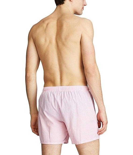Polo Ralph Lauren Mini Gingham Woven Boxers Product Image