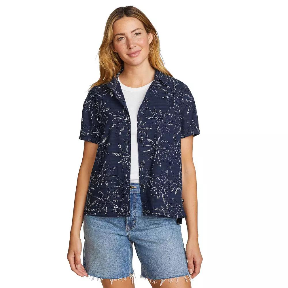 Women's Eddie Bauer Button-Down Baja Shirt,  Product Image