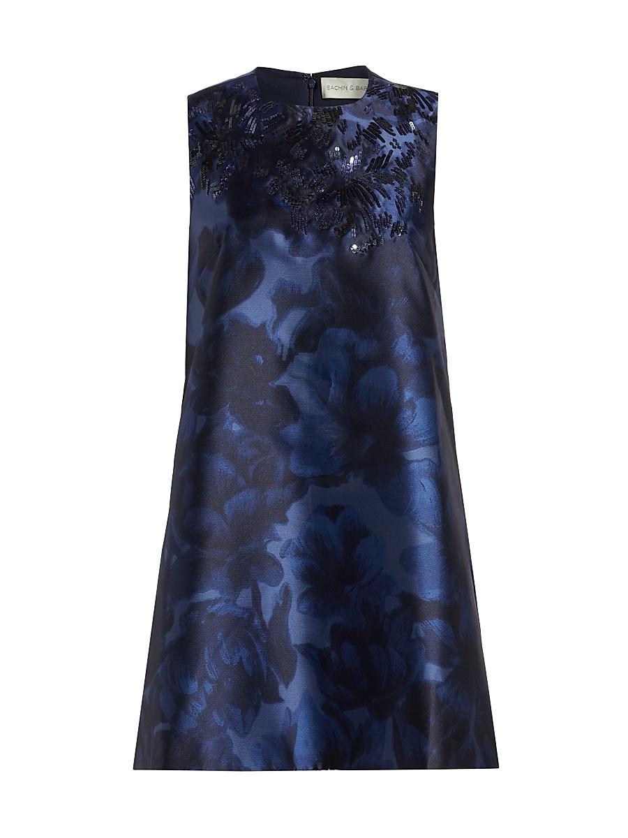 Womens Uma Sleeveless Shift Dress Product Image