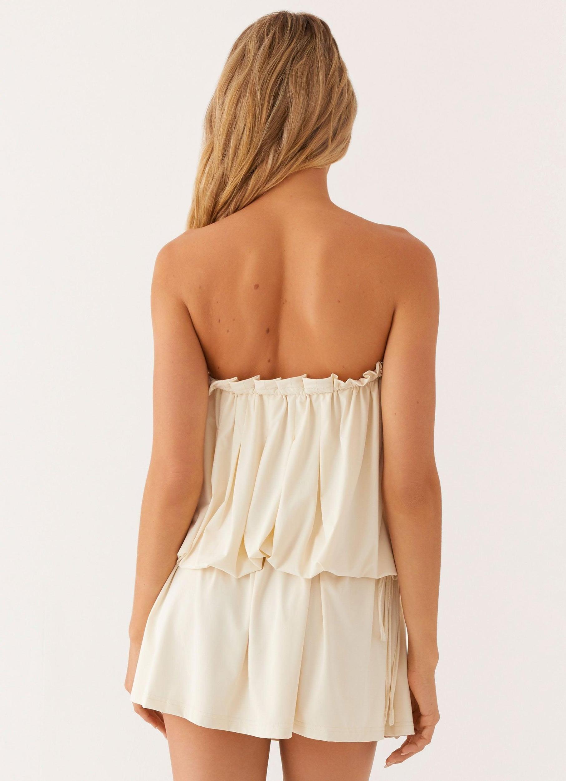 Leighton Mini Dress - Ivory Product Image