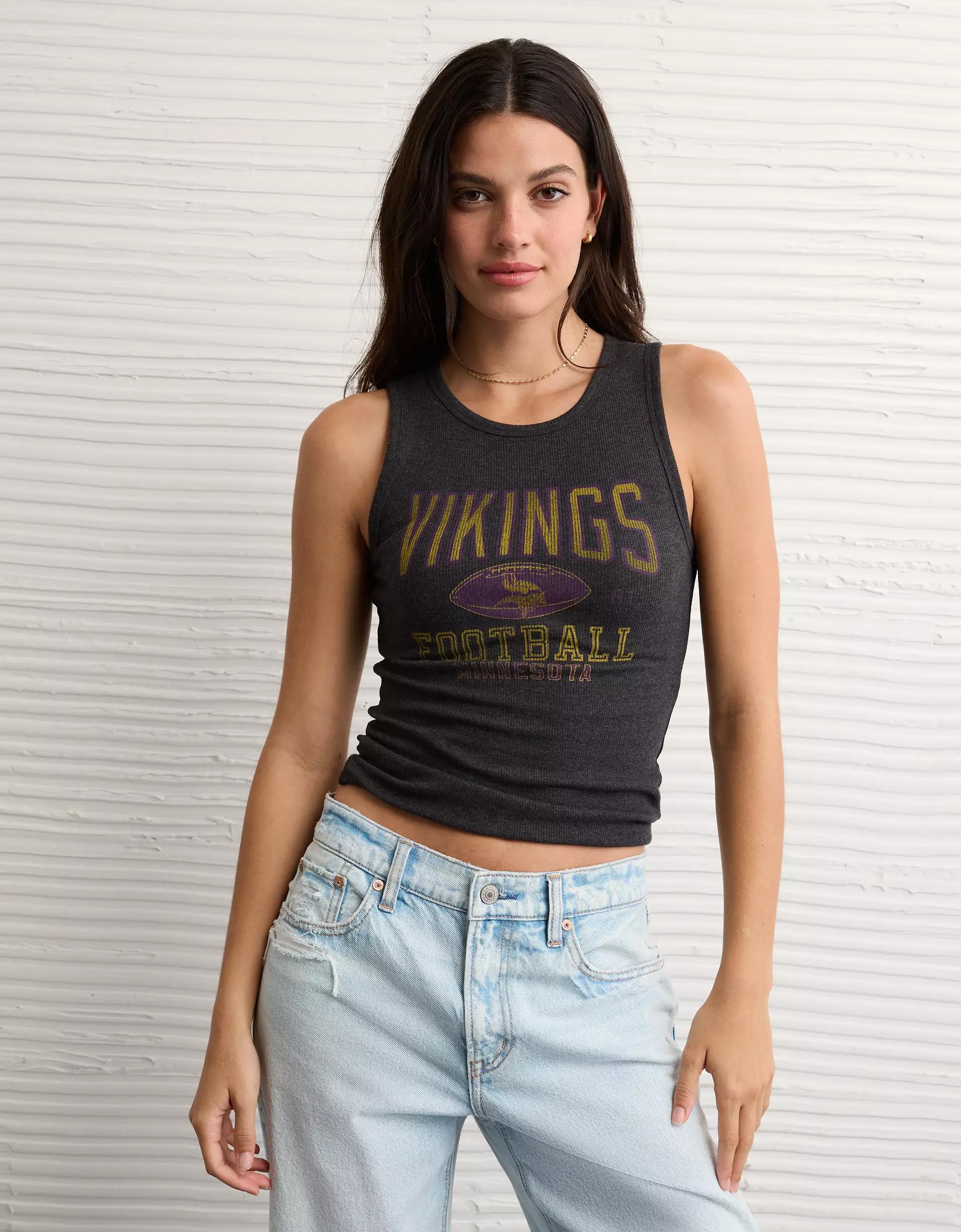 AE NFL Minnesota Vikings Graphic Tank Top Product Image