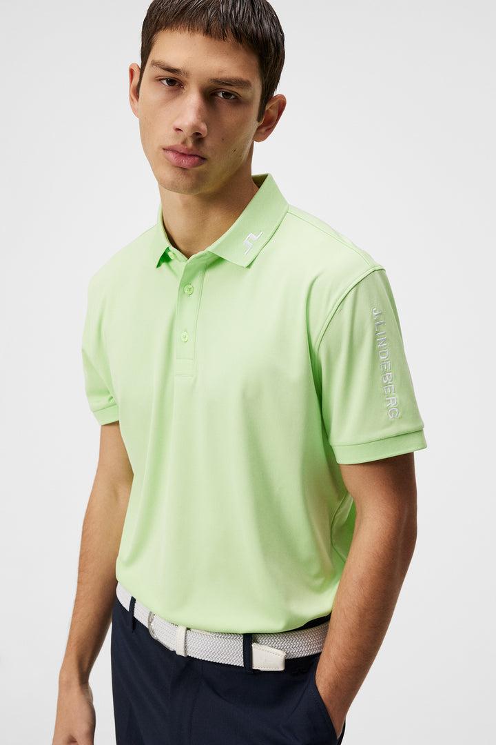 J. Lindeberg Tour Tech Reg Fit Polo in Paradise Green Product Image