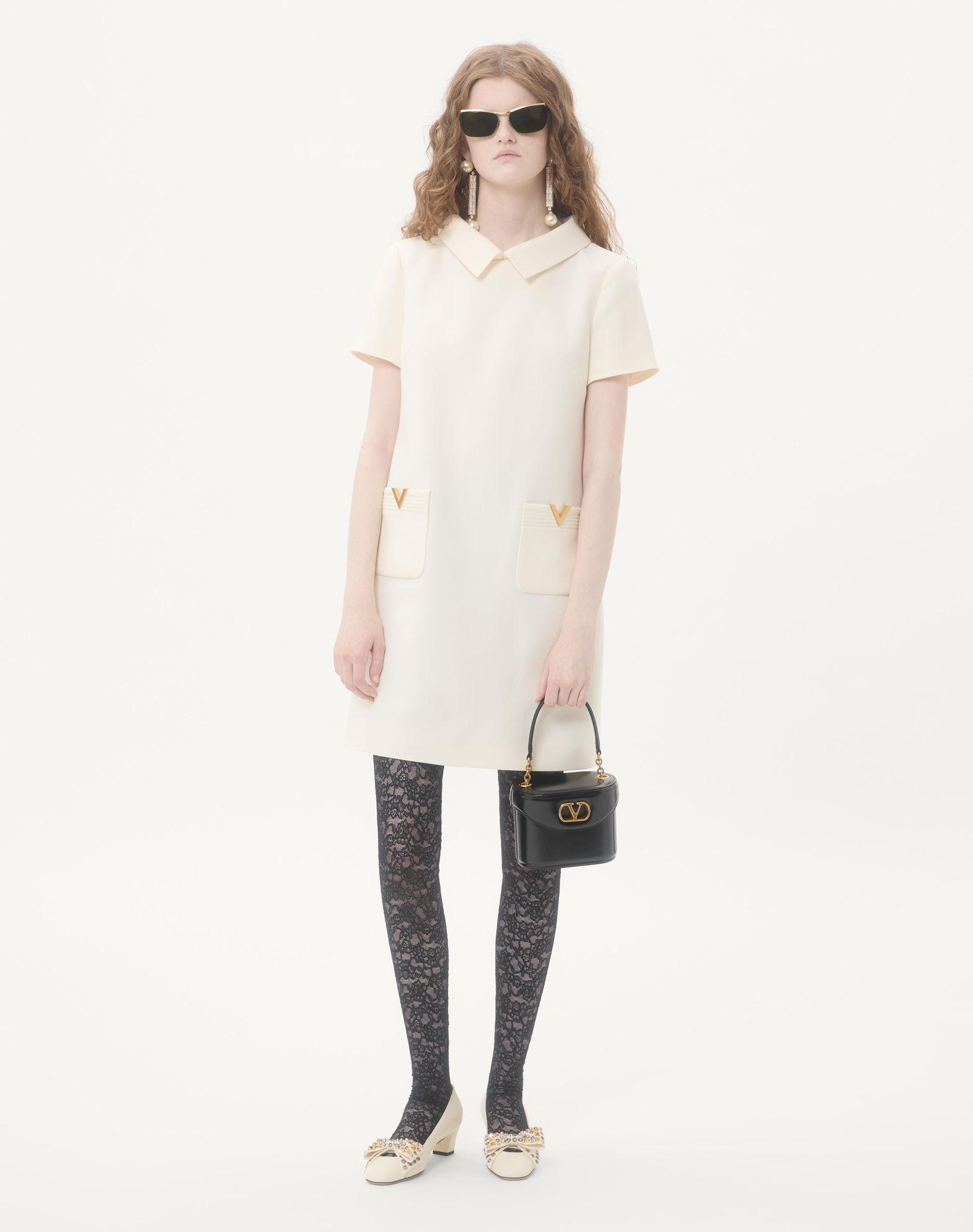 Crepe Couture Short Dress Product Image