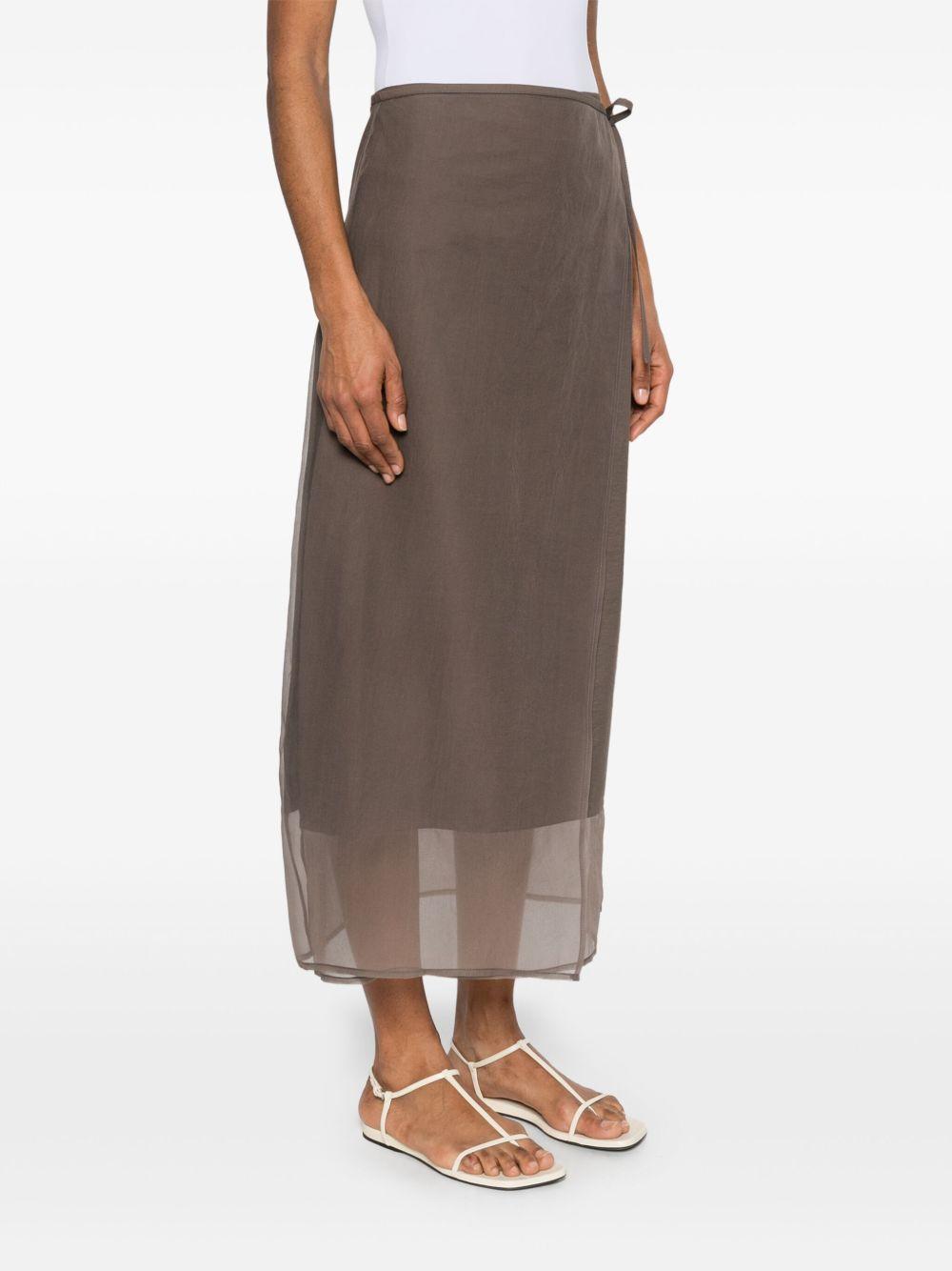 wrap midi skirt Product Image